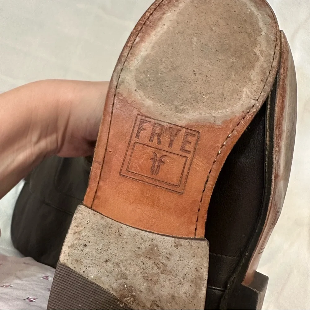 Frye Paige Women's Tall Leather Riding Boots Size 6